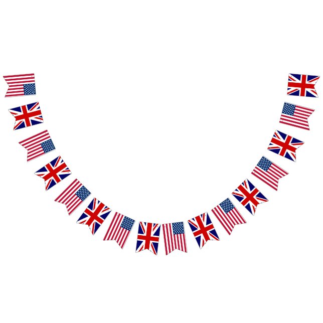 America UK Wedding Bunting (All)