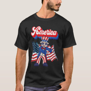 America Uncle Sam 4th of July American Patriot T-Shirt