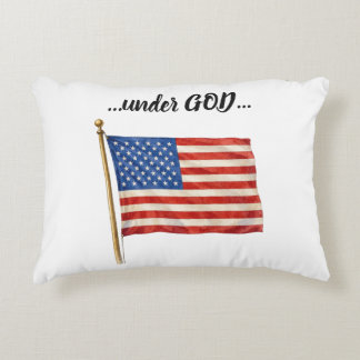 America Under God Decorative Cushion