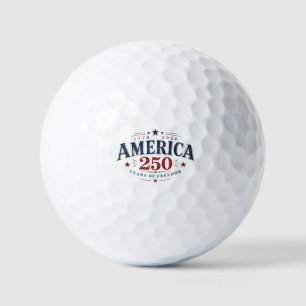 America USA 250th, 250 Years of Freedom Golf Balls