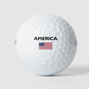 America USA American Flag Light-Colour Golf Balls