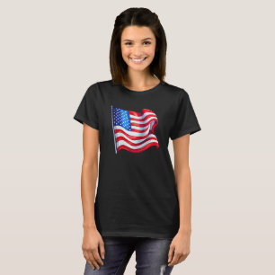 America USA Flag Women's T-Shirt