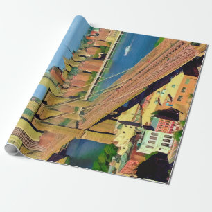 America - USA - New York - NYC Brooklyn - Bridge Wrapping Paper