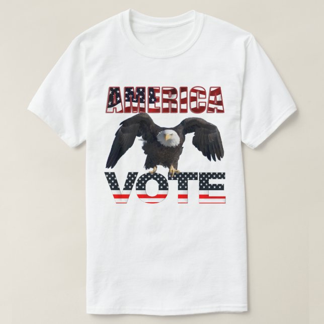 AMERICA VOTE T-Shirt (Design Front)
