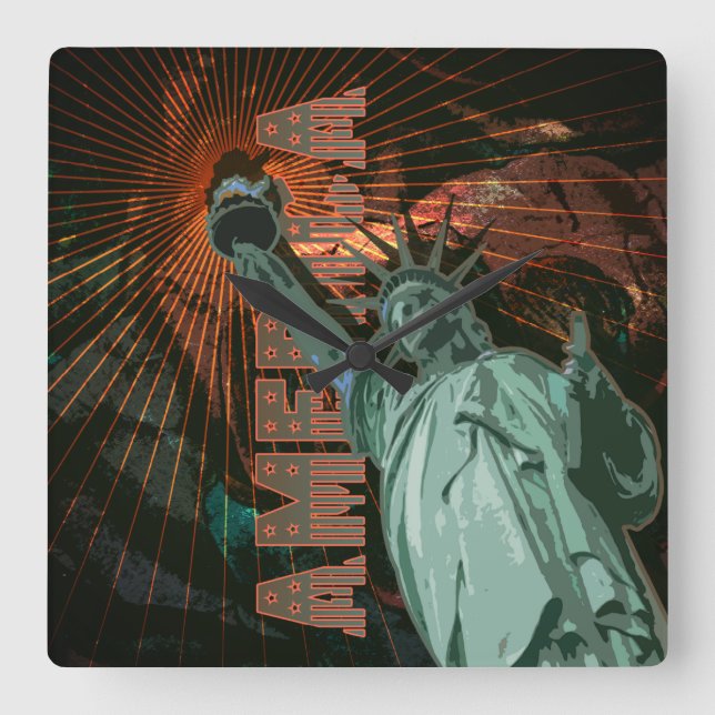 AMERICA - Wallclock (Front)