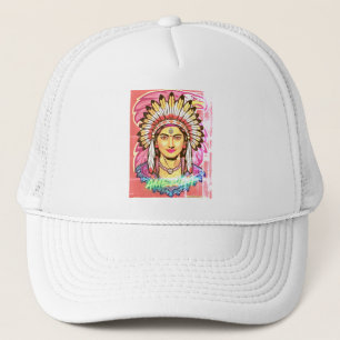 America Women  Trucker Hat