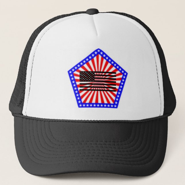 America Wow Trucker Hat (Front)
