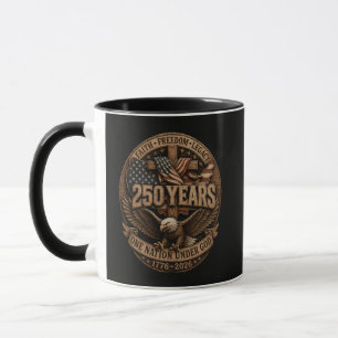 American 1776 2026 250th 4th July Independence Day Mug