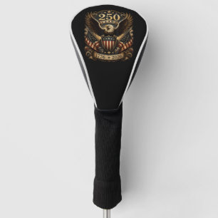 American 1776 2026 250th 4th July Patriotic Eagle Golf Head Cover
