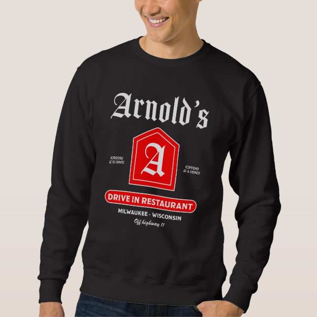 American 1950's Diner Sweatshirt (Front)