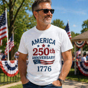 American 250th Anniversary  1776-2026 freedom  T-Shirt