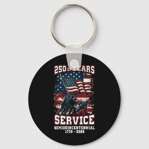 American 250th Anniversary Celebration 250 Years U Key Ring