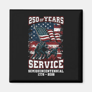 American 250th Anniversary Celebration 250 Years U Magnet