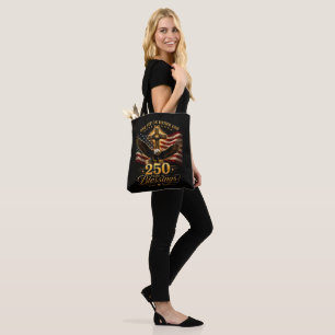 American 250th Anniversary Patriotic USA 4th July Tote Bag