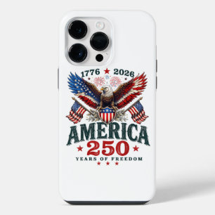 American 250th Anniversary USA Patriotic 4th July iPhone 14 Pro Max Case