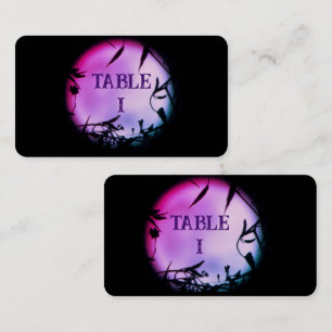 American, 89 mm x 51 mm Flat Place Card