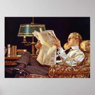 American Advertisement, Arrow shirt Collars, 1914 Poster