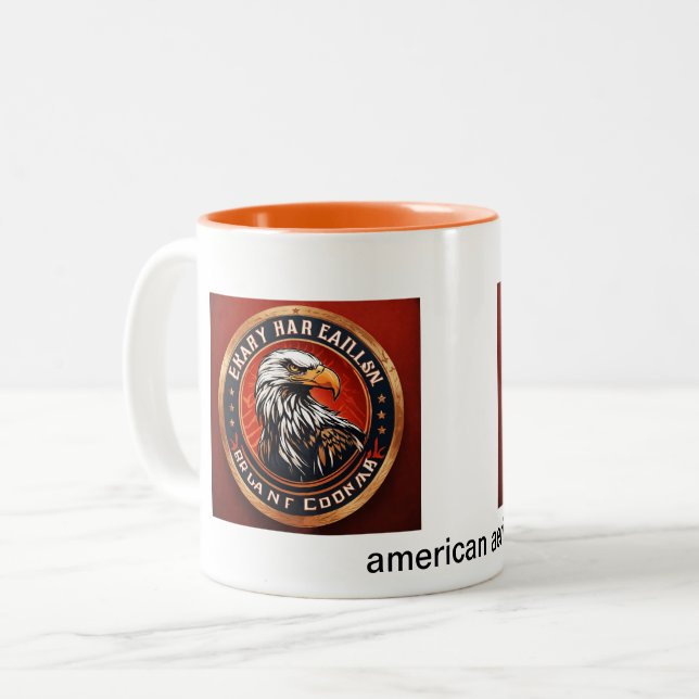 American Aerie Two-Tone Coffee Mug (Front Left)
