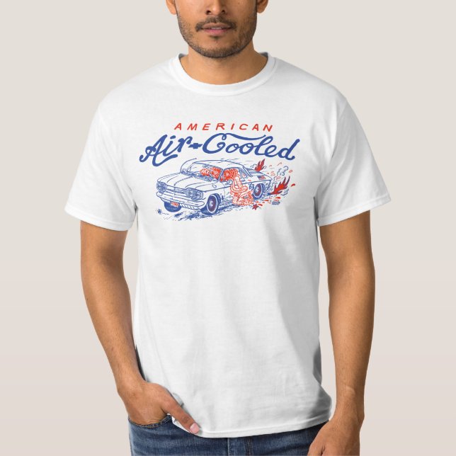 American Air-Cooled Corvair Bard Beach T-Shirt (Front)