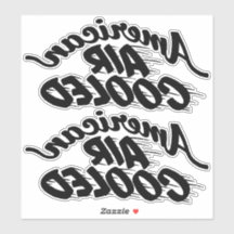 American Air-Cooled Corvair Lettering reverse