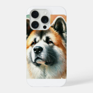American Akita 170924AREF129 - Watercolor iPhone 15 Pro Case