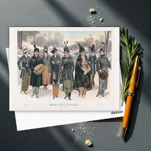 American album of fur novelties (1914) postcard
