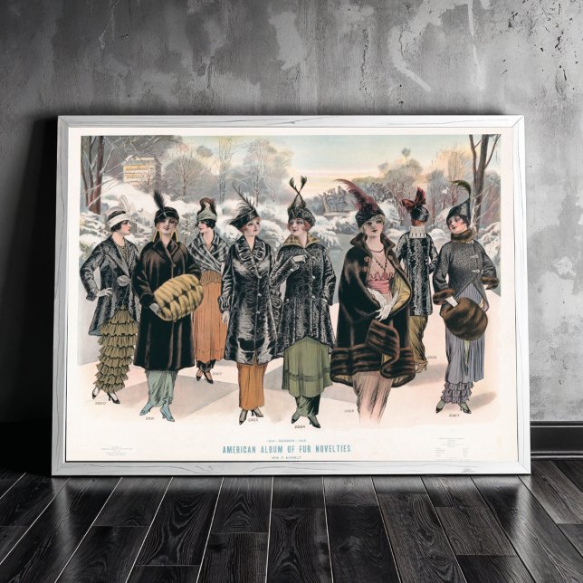 American album of fur novelties (1914) poster (Creator Uploaded)