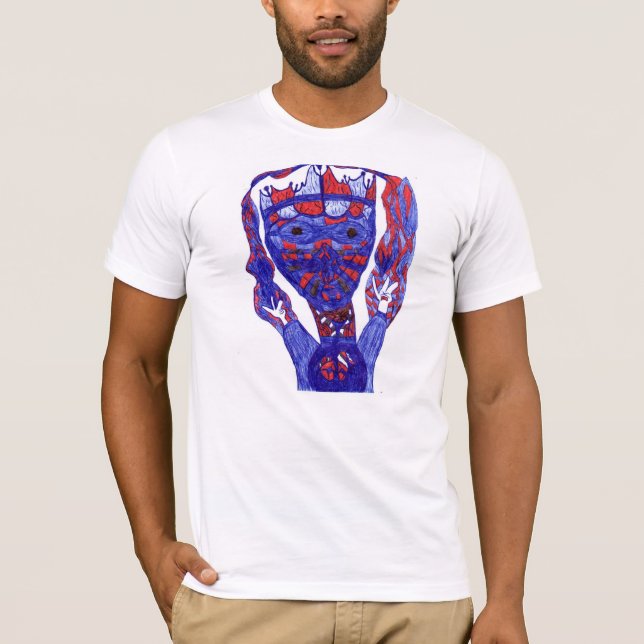 American Alien King T-shirt (Front)