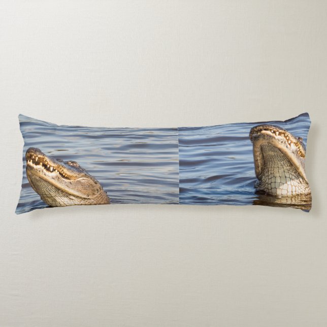 American alligator body cushion (Front)