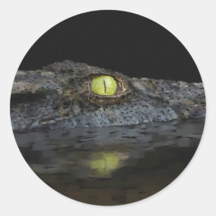 American Alligator Classic Round Sticker