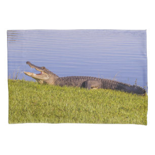 American alligator pillowcase