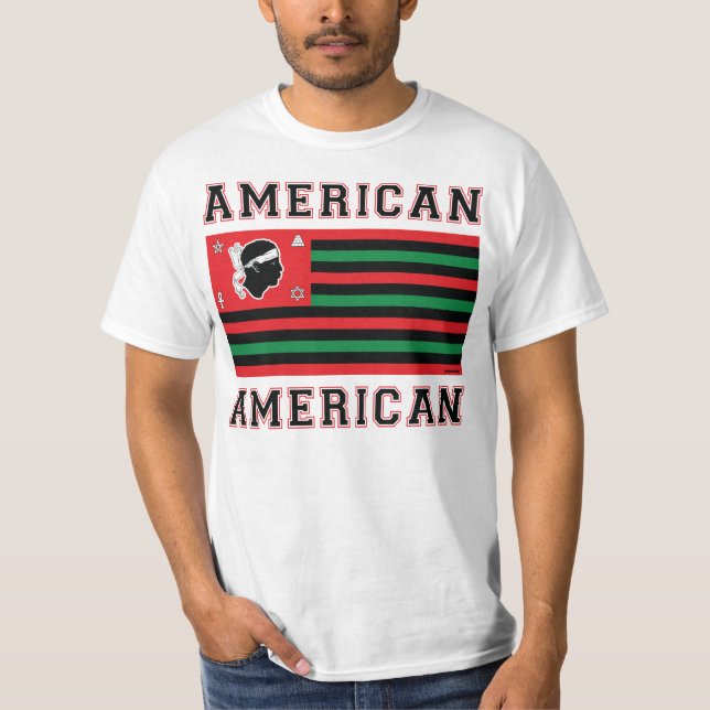 American-American (Light Tees) T-Shirt (Front)