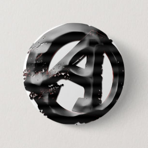 American Anarchist 6 Cm Round Badge