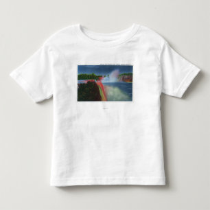 American and Horseshoe Falls Illuminated Toddler T-Shirt