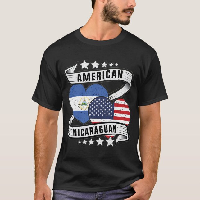 American and Nicaraguan shirt  (Front)