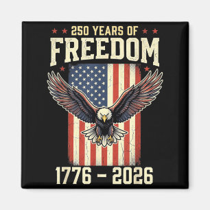 American Anniversary 250th Independence Day Magnet