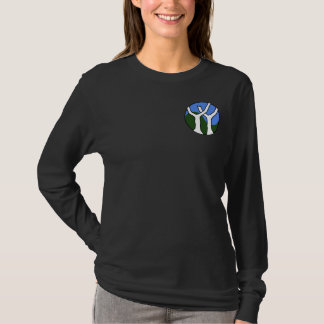 American Apparel Ladies LS Black T-Shirt