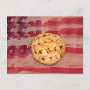 American apple Pie Postcard