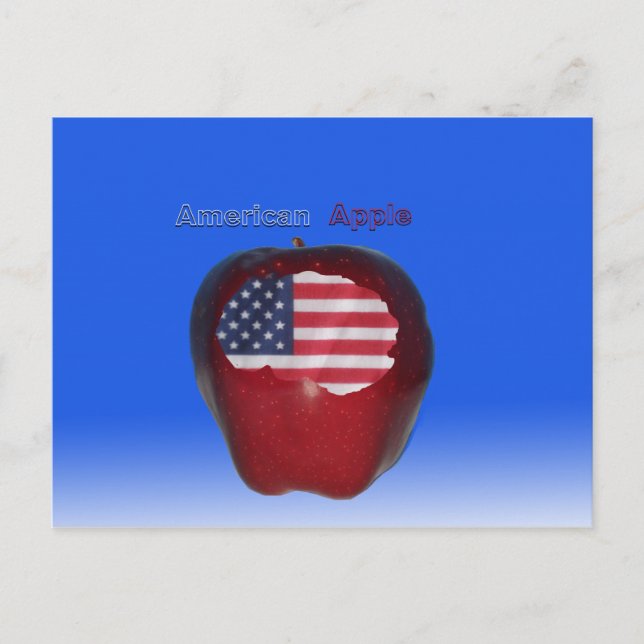 " American Apple " Postcard (Front)