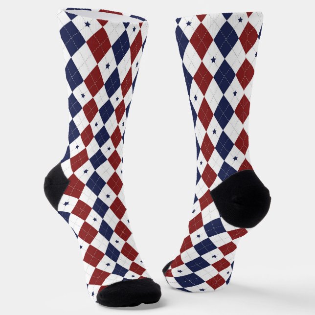 American Argyle  Socks (Angled)