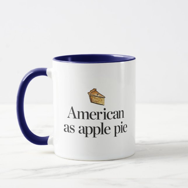 American as Apple Pie Mug (Left)