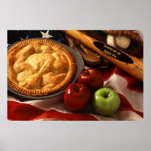 American as Apple Pie Poster