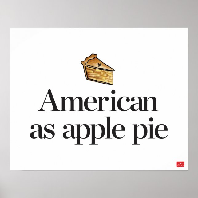 American as Apple Pie Poster (Front)