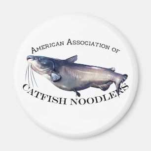 American Association of Catfish Noodlers Magnet