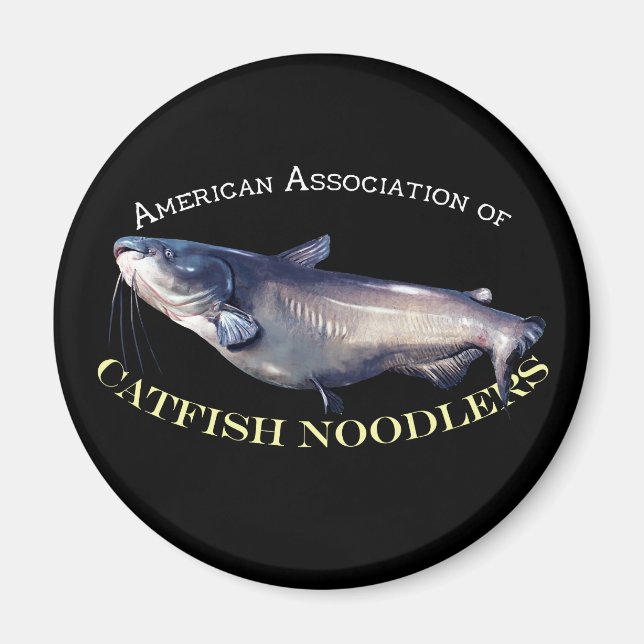 American Association of Catfish Noodlers Magnet (Front)