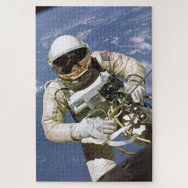 American Astronaut Jigsaw Puzzle (Vertical)