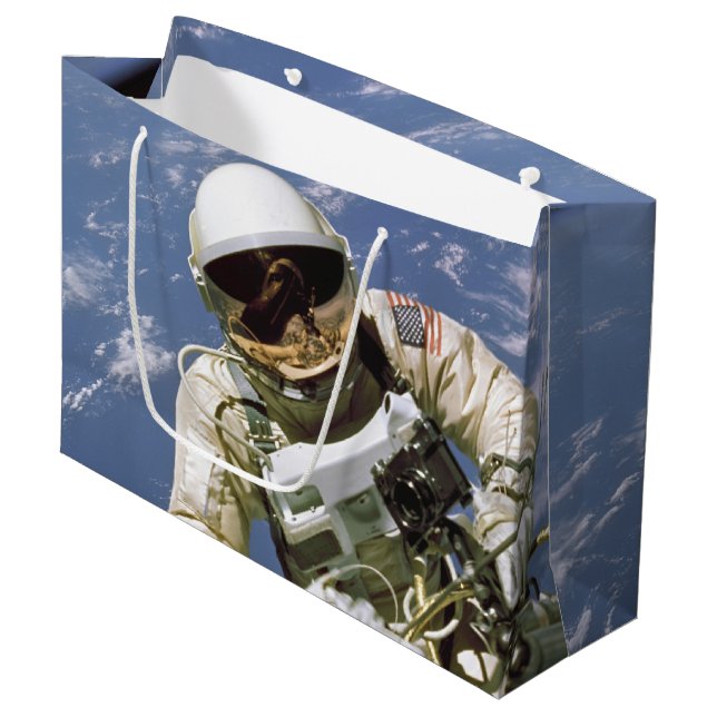 American Astronaut Large Gift Bag (Front Angled)