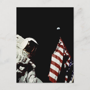 American Astronaut Postcard
