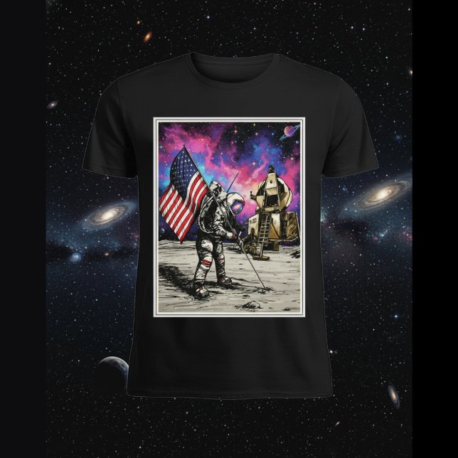  American Astronaut T-Shirt (Creator Uploaded)
