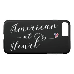 American At Heart Mobile Phone Case
